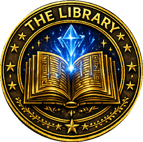 The Library medallion