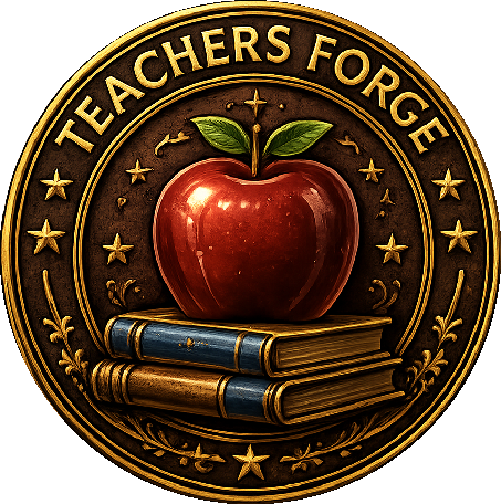 Teachers Forge medallion